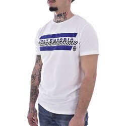 tekstylia Męskie T-shirty z krótkim rękawem Just Emporio JE-MELIM-01 Biały