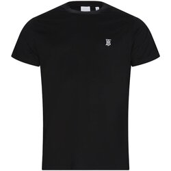 tekstylia Męskie T-shirty z krótkim rękawem Burberry 8014020 Czarny