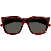Zegarki & Biżuteria  okulary przeciwsłoneczne Gucci Occhiali da Sole  GG1523S 002 Brązowy