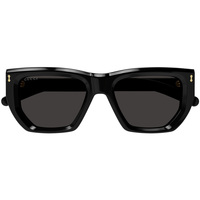 Zegarki & Biżuteria  okulary przeciwsłoneczne Gucci Occhiali da Sole  GG1520S 001 Czarny