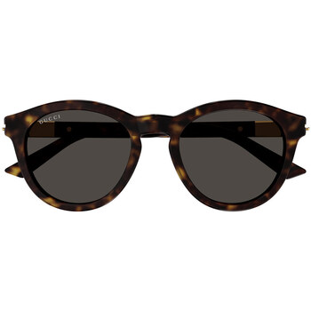 Zegarki & Biżuteria  okulary przeciwsłoneczne Gucci Occhiali da Sole  Web GG1501S 002 Brązowy