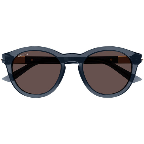 Zegarki & Biżuteria  okulary przeciwsłoneczne Gucci Occhiali da Sole  Web GG1501S 003 Niebieski