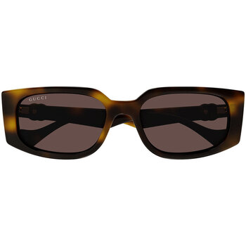 Zegarki & Biżuteria  Damskie okulary przeciwsłoneczne Gucci Occhiali da Sole  GG1534S 002 Brązowy