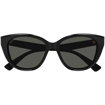 Zegarki & Biżuteria  Damskie okulary przeciwsłoneczne Gucci Occhiali da Sole  GG1588S 001 Czarny