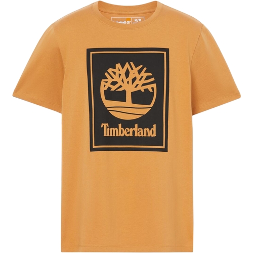 tekstylia Męskie T-shirty z krótkim rękawem Timberland 236630 Brązowy