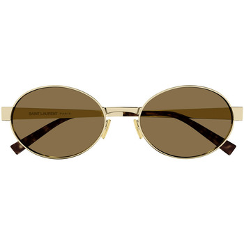 Zegarki & Biżuteria  okulary przeciwsłoneczne Yves Saint Laurent Occhiali da Sole Saint Laurent SL 692 004 Złoty