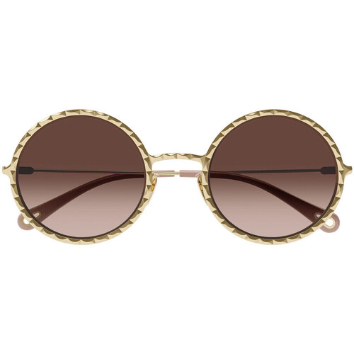 Zegarki & Biżuteria  Damskie okulary przeciwsłoneczne Chloe Occhiali da Sole Chloé CH0230S 002 Złoty