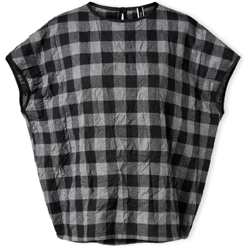 tekstylia Damskie Topy / Bluzki Wendykei Shirt 123343 - Checked Szary