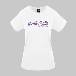 tekstylia Damskie T-shirty z krótkim rękawem North Sails - 9024310 Biały