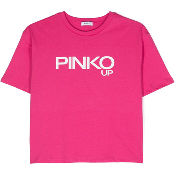 tekstylia Damskie T-shirty i Koszulki polo Pinko PINKO UP T-SHIRT CON LOGO Art. S4PIJGTH225 