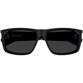 Zegarki & Biżuteria  Męskie okulary przeciwsłoneczne Yves Saint Laurent Occhiali da Sole Saint Laurent SL 689 001 Czarny