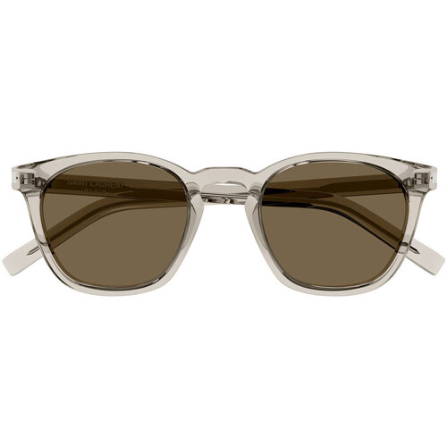 Zegarki & Biżuteria  okulary przeciwsłoneczne Yves Saint Laurent Occhiali da Sole Saint Laurent SL 28 047 Beżowy