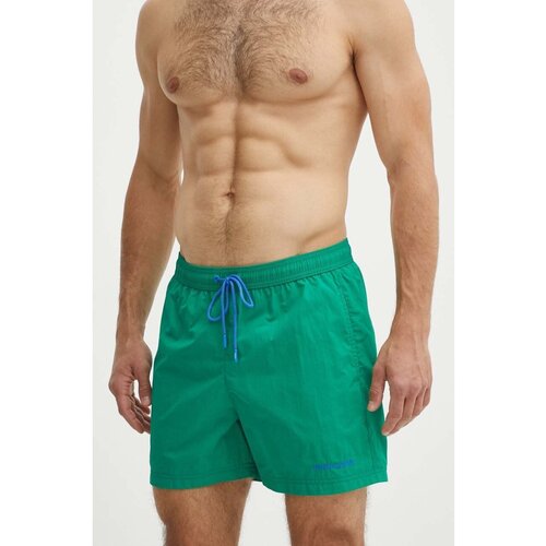 tekstylia Męskie Kostiumy / Szorty kąpielowe Tommy Jeans UM0UM03202 Zielony
