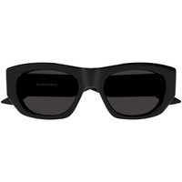 Zegarki & Biżuteria  Damskie okulary przeciwsłoneczne McQ Alexander McQueen Occhiali da Sole  AM0450S 001 Czarny