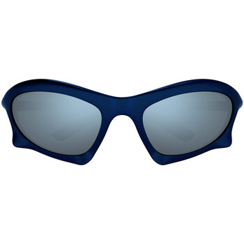 Zegarki & Biżuteria  Męskie okulary przeciwsłoneczne Balenciaga Occhiali da Sole  BB0229S 006 Niebieski