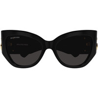 Zegarki & Biżuteria  Damskie okulary przeciwsłoneczne Balenciaga Occhiali da Sole  BB0322S 002 Czarny