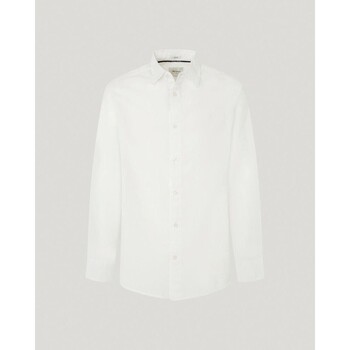 tekstylia Męskie Koszule z długim rękawem Pepe jeans PM308566 MARCEL Biały