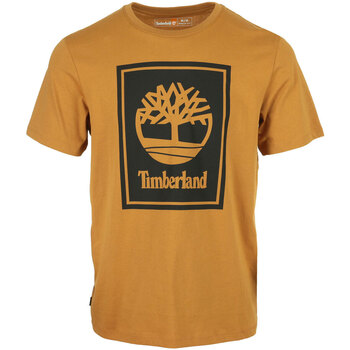 tekstylia Męskie T-shirty z krótkim rękawem Timberland Short Sleeve Tee Pomarańczowy