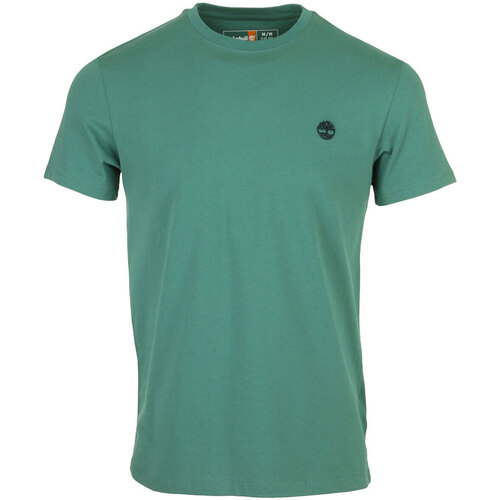 tekstylia Męskie T-shirty z krótkim rękawem Timberland Short Sleeve Tee Zielony