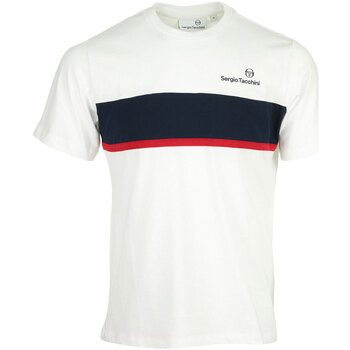 tekstylia Męskie T-shirty z krótkim rękawem Sergio Tacchini Nebon T Shirt Biały