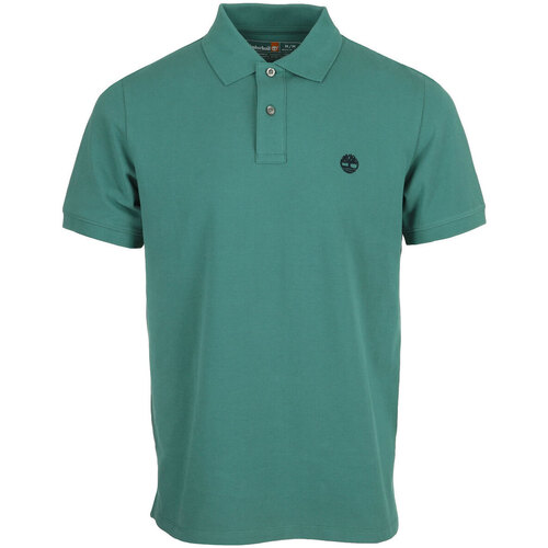 tekstylia Męskie T-shirty i Koszulki polo Timberland Pique Short Sleeve Polo Zielony