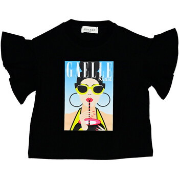 tekstylia Damskie T-shirty i Koszulki polo GaËlle Paris T-SHIRT CON STAMPA Art. 2746M00047 