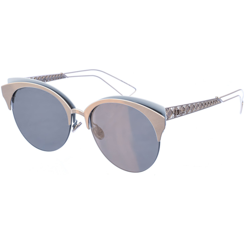 Zegarki & Biżuteria  Damskie okulary przeciwsłoneczne Dior AMACLUB-2BW0T Srebrny