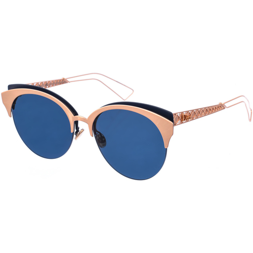 Zegarki & Biżuteria  Damskie okulary przeciwsłoneczne Dior AMACLUB-2BNA9 Złoty