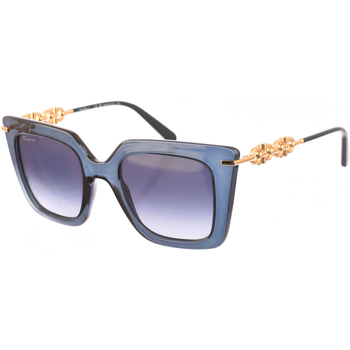 Zegarki & Biżuteria  Damskie okulary przeciwsłoneczne Salvatore Ferragamo SF1041S-432 Niebieski