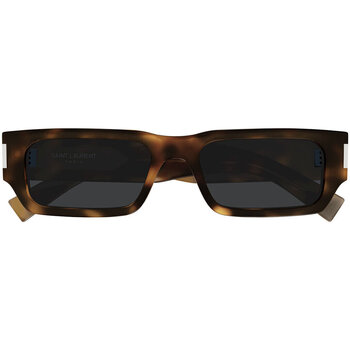 Zegarki & Biżuteria  Męskie okulary przeciwsłoneczne Yves Saint Laurent Occhiali da Sole Saint Laurent SL 660 002 Brązowy