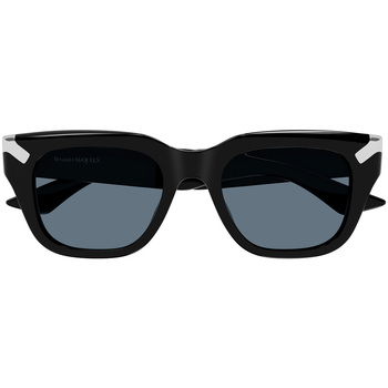 Zegarki & Biżuteria  okulary przeciwsłoneczne McQ Alexander McQueen Occhiali da Sole  AM0439S 002 Czarny