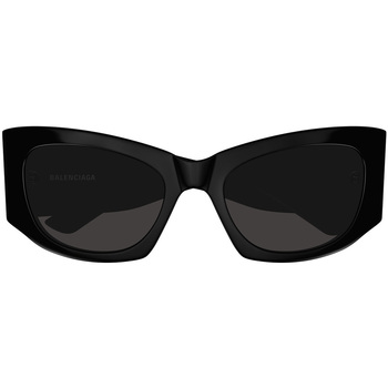 Zegarki & Biżuteria  Damskie okulary przeciwsłoneczne Balenciaga Occhiali da Sole  BB0327S 001 Czarny