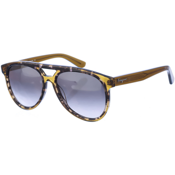 Zegarki & Biżuteria  Męskie okulary przeciwsłoneczne Salvatore Ferragamo SF945S-40981055 Zielony