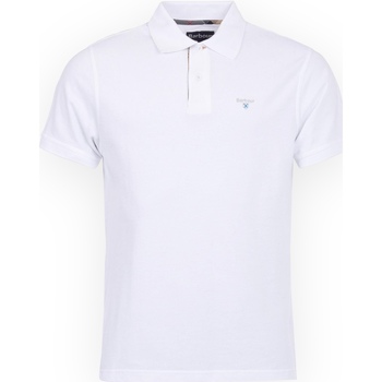tekstylia Męskie T-shirty i Koszulki polo Barbour MML0012 WH11 Biały