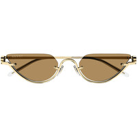 Zegarki & Biżuteria  okulary przeciwsłoneczne Gucci Occhiali da Sole  GG1603S 002 Złoty