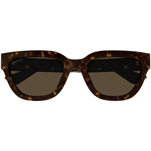 Zegarki & Biżuteria  Damskie okulary przeciwsłoneczne Gucci Occhiali da Sole  GG1578S 002 Brązowy