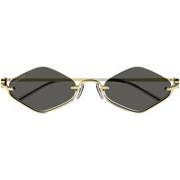Zegarki & Biżuteria  okulary przeciwsłoneczne Gucci Occhiali da Sole  GG1604S 001 Złoty