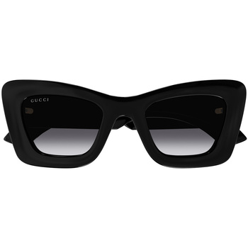 Zegarki & Biżuteria  okulary przeciwsłoneczne Gucci Occhiali da Sole  GG1552S 001 Czarny