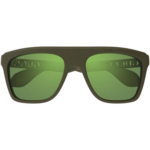 Zegarki & Biżuteria  Damskie okulary przeciwsłoneczne Gucci Occhiali da Sole  GG1570S 005 Zielony