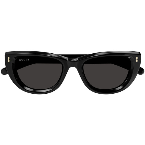 Zegarki & Biżuteria  okulary przeciwsłoneczne Gucci Occhiali da Sole  GG1521S 001 Czarny