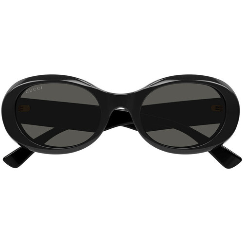 Zegarki & Biżuteria  okulary przeciwsłoneczne Gucci Occhiali da Sole  GG1587S 001 Czarny