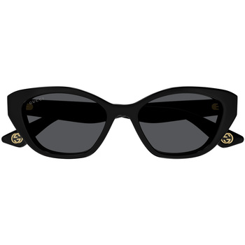Zegarki & Biżuteria  okulary przeciwsłoneczne Gucci Occhiali da sole  GG1638S 001 Czarny