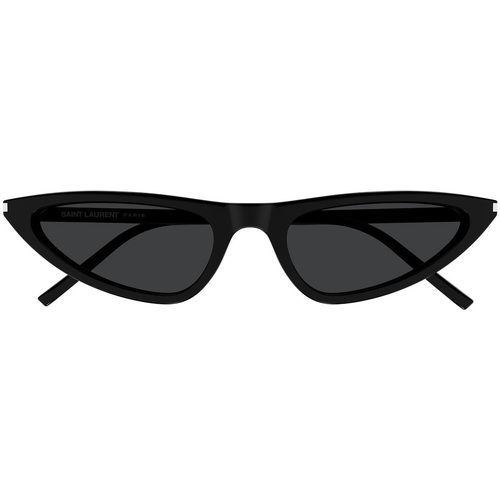 Zegarki & Biżuteria  Damskie okulary przeciwsłoneczne Yves Saint Laurent Occhiali da Sole Saint Laurent SL 703 001 Czarny