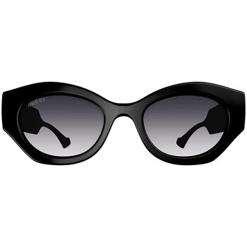Zegarki & Biżuteria  okulary przeciwsłoneczne Gucci Occhiali da Sole  GG1553S 001 Czarny