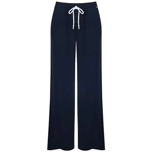 tekstylia Damskie Spodnie z lejącej tkaniny / Alladynki Rinascimento CFC0119573003 Niebieski