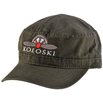 Dodatki Męskie Czapki z daszkiem Koloski Cappello Logo Zielony