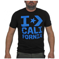 tekstylia Męskie T-shirty i Koszulki polo Converse California Czarny