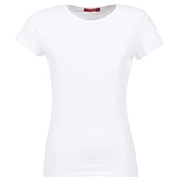 tekstylia Damskie T-shirty z krótkim rękawem BOTD EQUATILA Biały