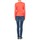 tekstylia Damskie T-shirty z długim rękawem BOTD EBISCOL Pomarańczowy