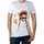 tekstylia Męskie T-shirty z krótkim rękawem Eleven Paris 29156 Biały